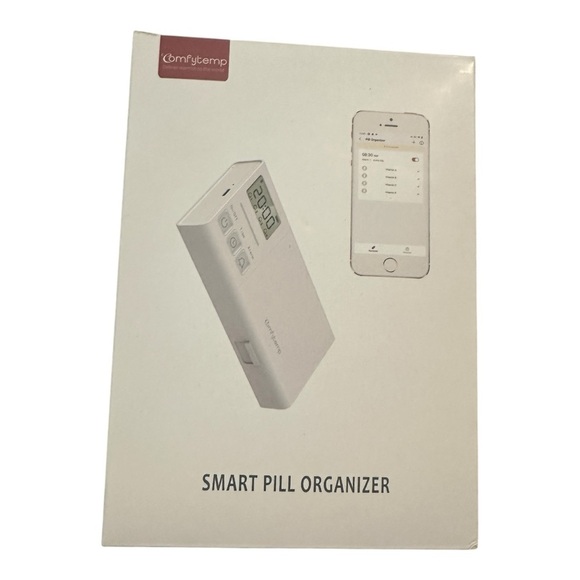 Comfytemp Smart Pill Organizer - 7-Day Portable BPA-Free Pill Case - Picture 4 of 5